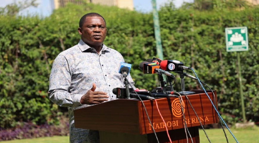 CS Justin Muturi